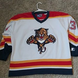 John Vanbiesbrouck Panthers Playoff Jersey